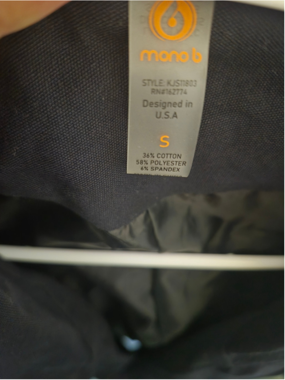 Women's Mono B Black Double-Breasted Blazer Jacket Size S - Picture 3 of 3